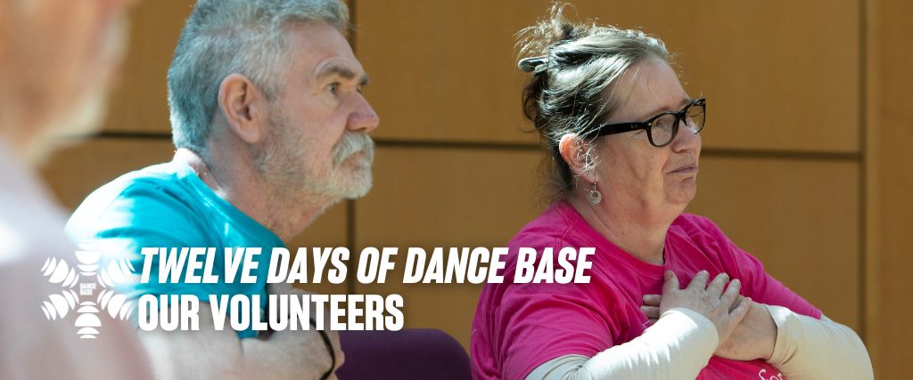 Volunteers twelve days of dance base header