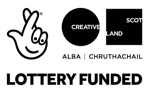 Heritage Lottery Fund x Creative Scotland logo